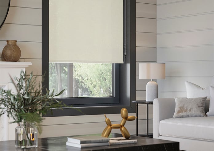 Savona, Classic Chalk - Twist&Fit Roller Blind - Image 5